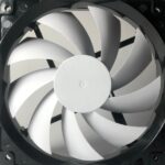 8056824957 Вентилятор для корпуса Eurocase EU-FN120WL002 BL YF120-11 Black,120 black fan with white fan blade 4pin PMW female and male connector with b Hirschmann