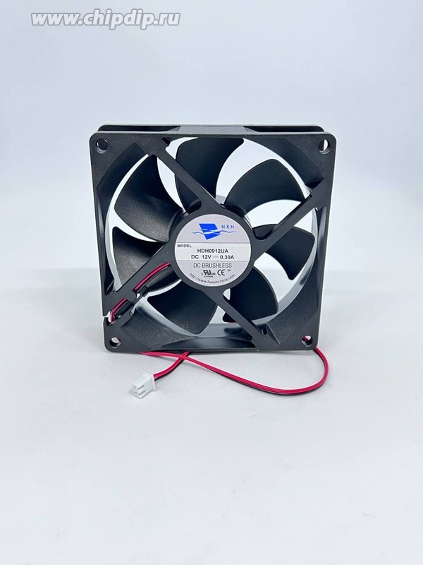 doc071487257 8057718507 Вентилятор HDH HDH0912UA 12V DC 0.3A 92X25 2pin Hirschmann — изображение 1