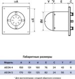 8038854163 Вентилятор накладной AEON D100 обр.клапан AEON 4C Hirschmann — изображение 5