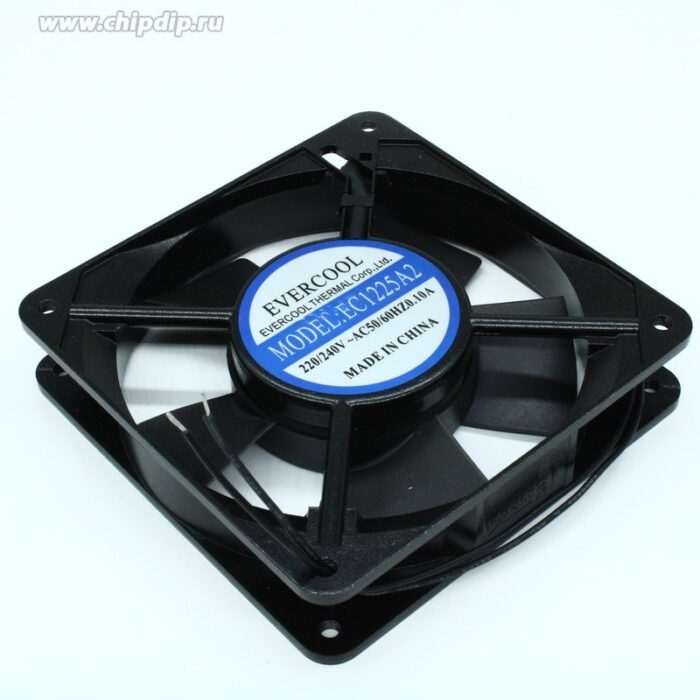 8035597188 Вентилятор Evercool EC1225A2HBL 220/240V 50/60Hz 0.13A 120X25 2pin () Hirschmann — изображение 2