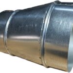 8047687585 Эксцентриковый Редуктор, для круглых воздуховодов, D200(-)/(+)315, оцинкованная сталь Red200x315eccentric Hirschmann