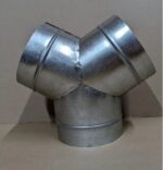 8045862086 Тройник, для круглых воздуховодов Y-образный, D200, оцинкованная сталь T200Y Hirschmann — изображение 3