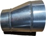 8045862084 Эксцентриковый Редуктор, для круглых воздуховодов, D160(-)/(+)200, оцинкованная сталь Red160x200eccentric Hirschmann — изображение 3