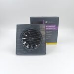 8038854338 Вентилятор осевой, вытяжной, тяговый выключатель, В100СВ STILL (130 м3), ВОЛНА, черный В100СВ STILL black Hirschmann