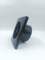 8038854314 Вентилятор осевой, вытяжной с таймером, МАЛОШУМНЫЙ, с обратным клапаном, В125СТК STILL (240 м3), ВОЛНА, черный ... Hirschmann — изображение 2