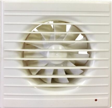 8038854411 Вентилятор осевой, вытяжной с таймером, с обратным клапаном (130 м3) 100СТК Hirschmann