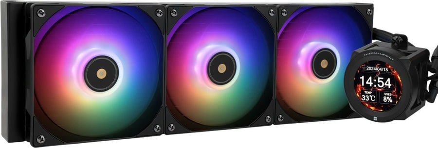 doc072050852 8057920035 C-VISION-BL-360-ARGB, Thermalright Core Vision 360 Black, Система жидкостного охлаждения Hirschmann — изображение 1
