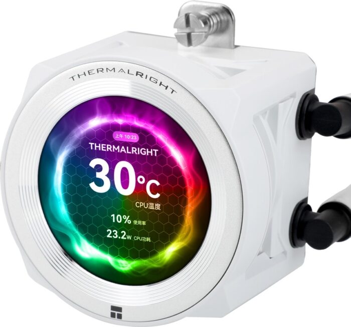 8057920036 C-VISION-WH-360-ARGB, Thermalright Core Vision 360 White, Система жидкостного охлаждения Hirschmann — изображение 2