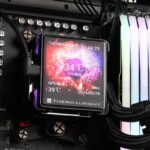 8057920037 E-VISION-BL-360-ARGB, Thermalright Elite Vision 360 Black, Система жидкостного охлаждения Hirschmann — изображение 5